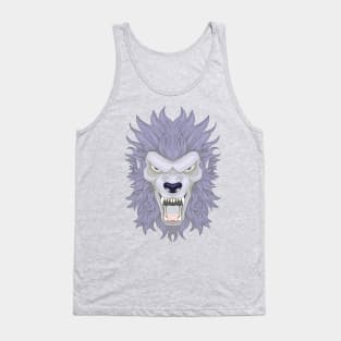 Blue Werewolf Tank Top